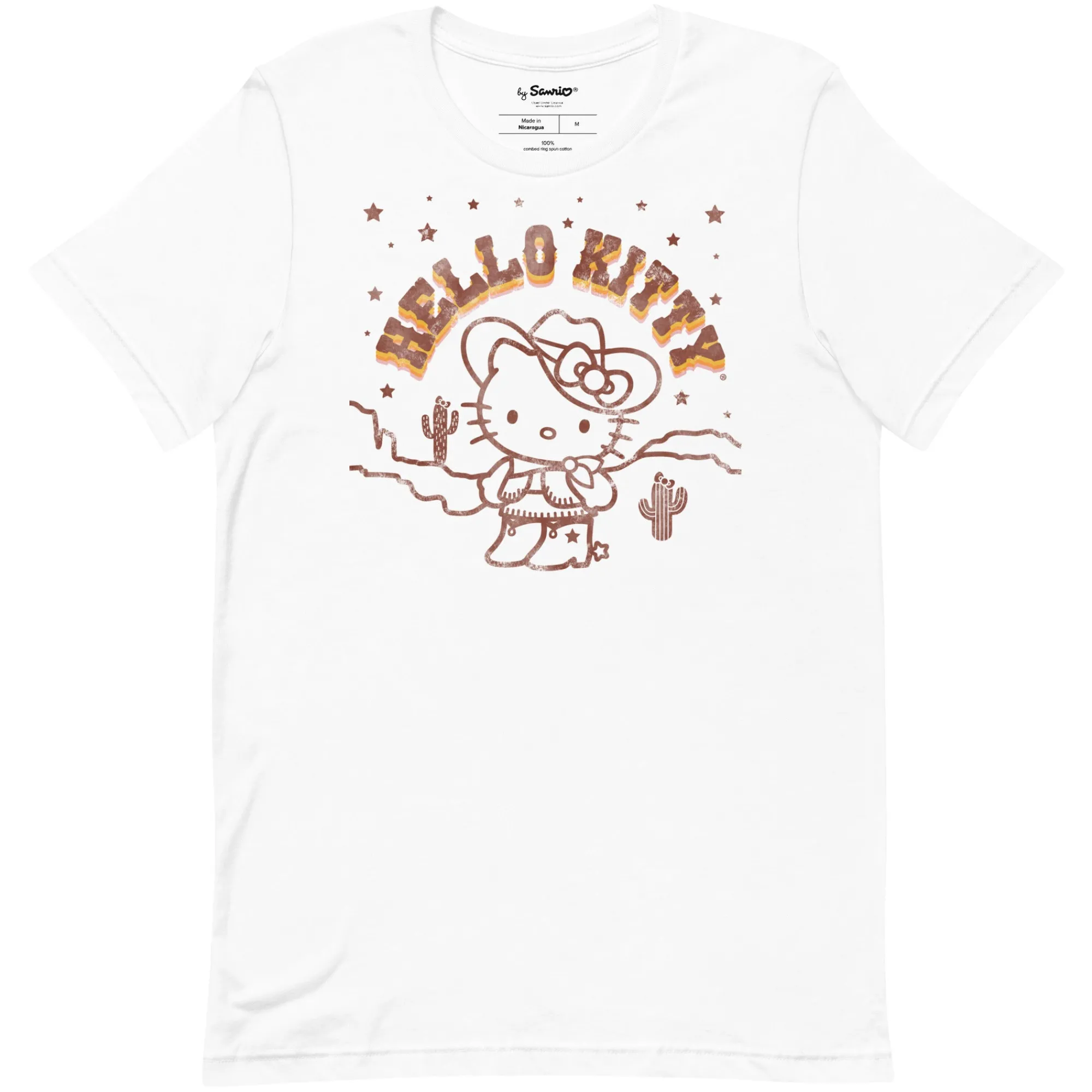 Printful Hello Kitty Desert Rodeo Tee