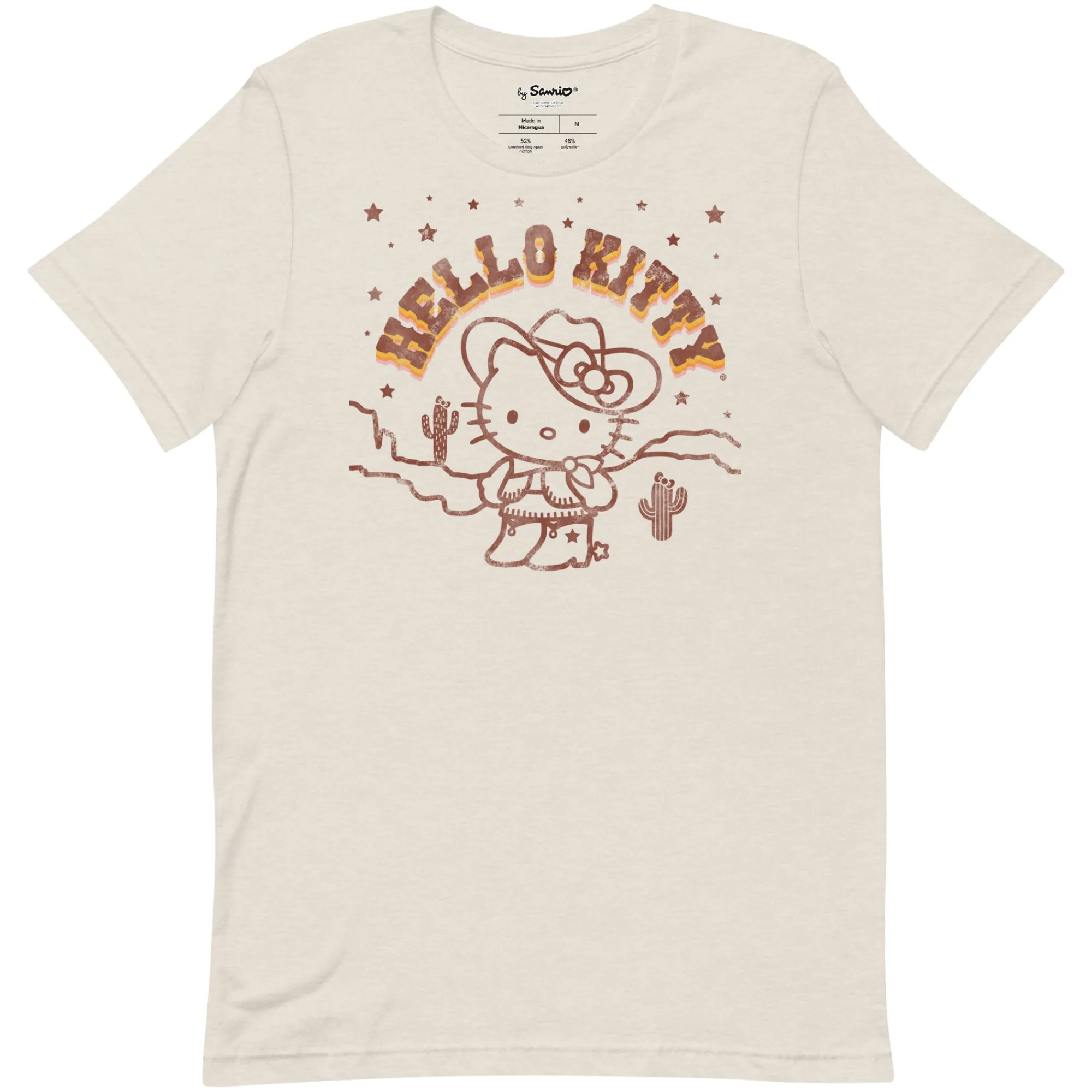 Printful Hello Kitty Desert Rodeo Tee