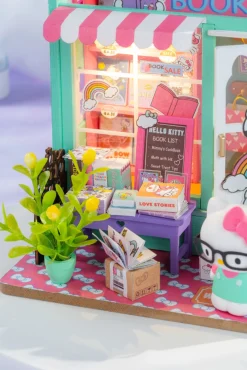 Hands Craft Hello Kitty DIY Miniature Bookstore