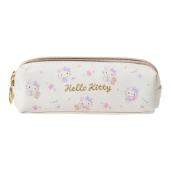 Japan Original Hello Kitty Dual Compartment Pencil Pouch