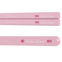 Japan Original Hello Kitty Everyday Chopsticks & Spoon Set