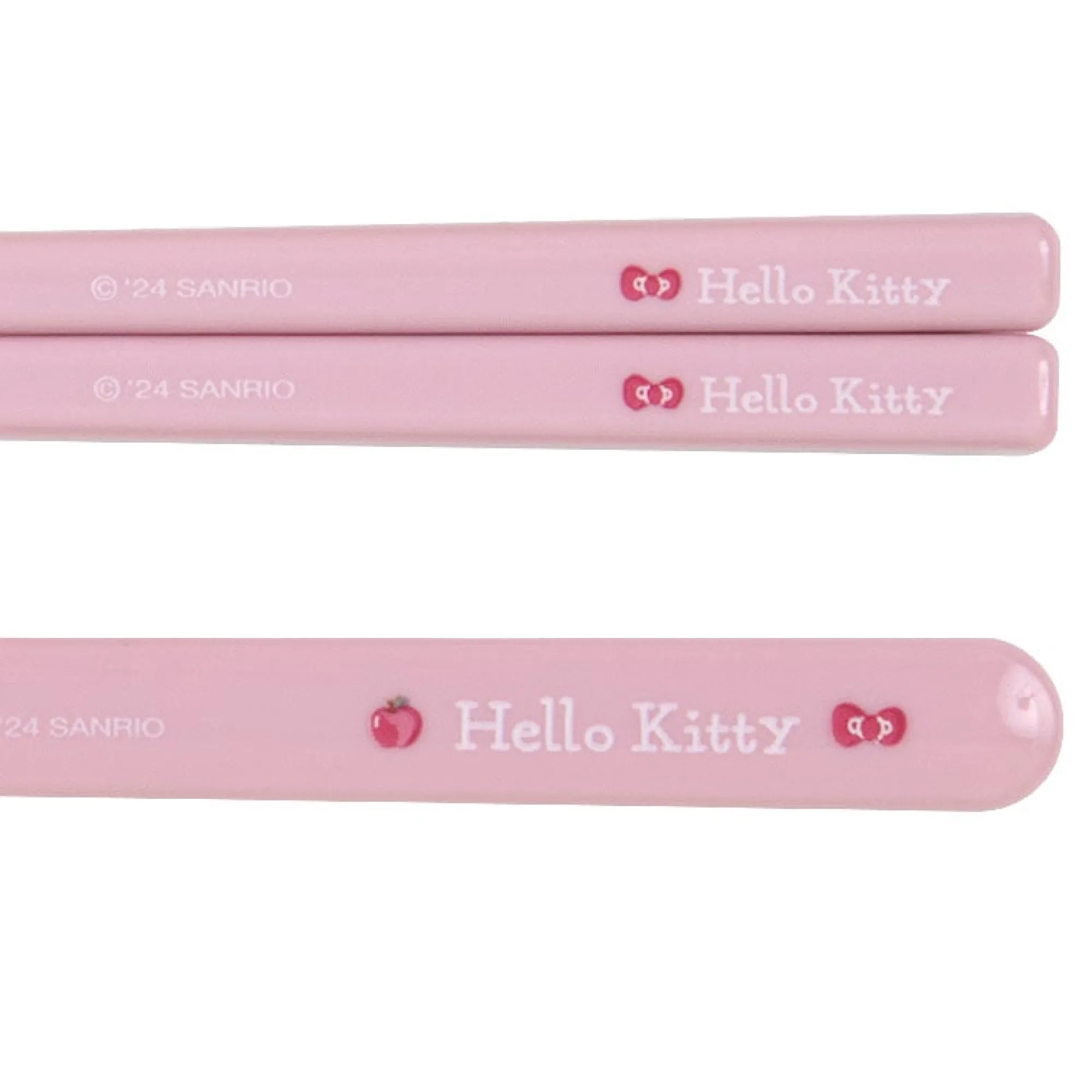 Japan Original Hello Kitty Everyday Chopsticks & Spoon Set