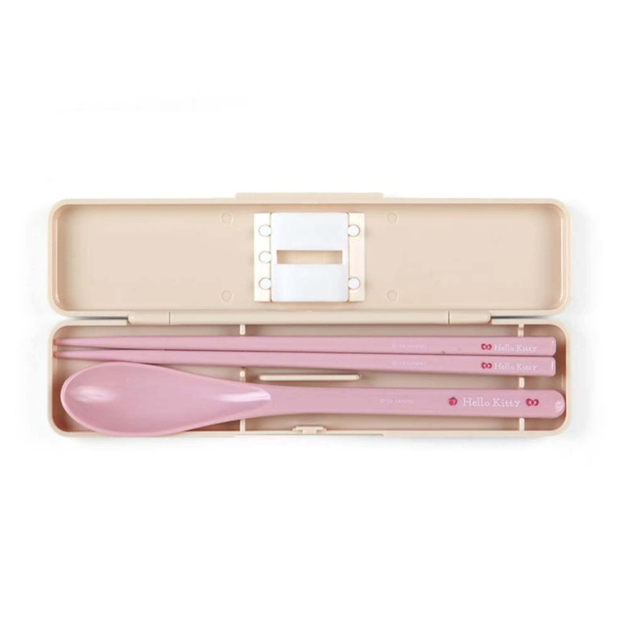 Japan Original Hello Kitty Everyday Chopsticks & Spoon Set
