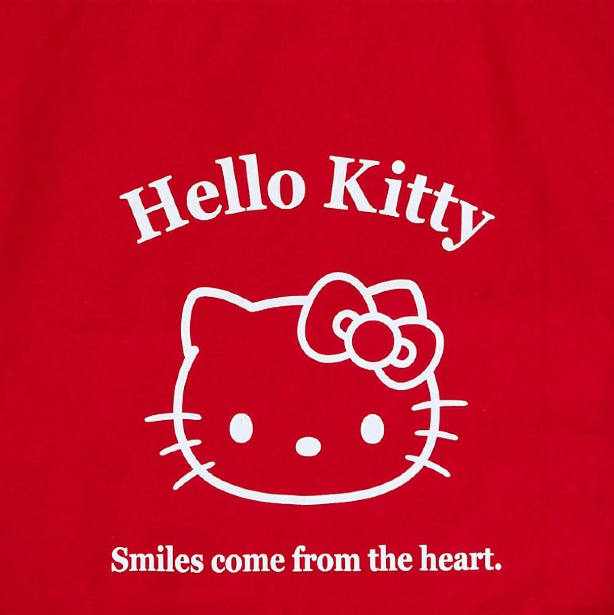 Japan Original Hello Kitty Everyday Cotton Tote Bag