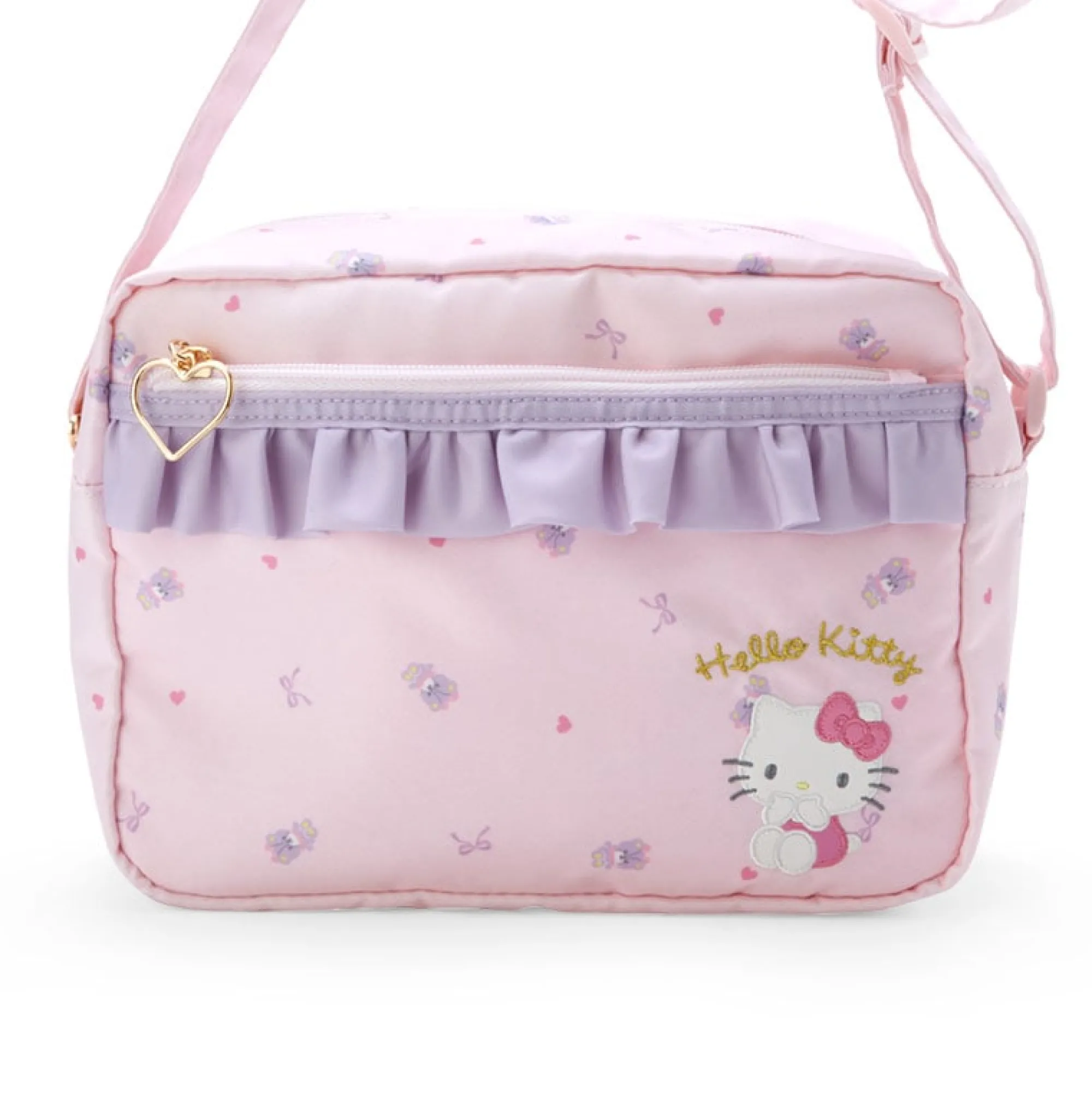 Japan Original Hello Kitty Everyday Ruffled Crossbody Bag