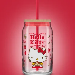 JoyJolt Favorite Flavor Lidded Glass Tumbler