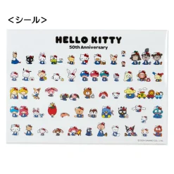 Japan Original Hello Kitty File Folder and Sticker Set (Hello, Everyone! Series)
