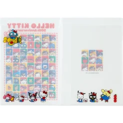 Japan Original Hello Kitty File Folder and Sticker Set (Hello, Everyone! Series)