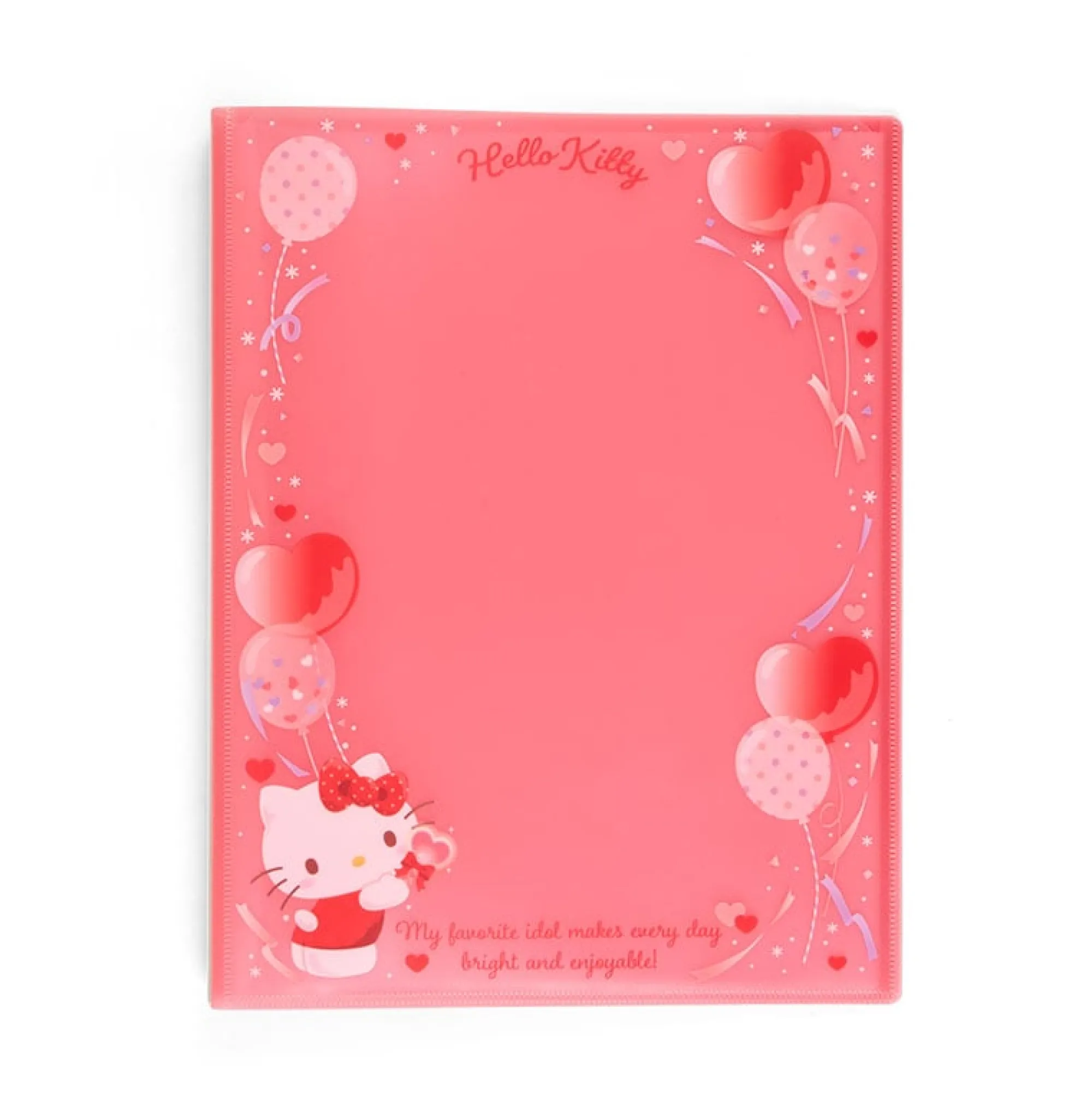 Japan Original Hello Kitty File Folder Collect Book
