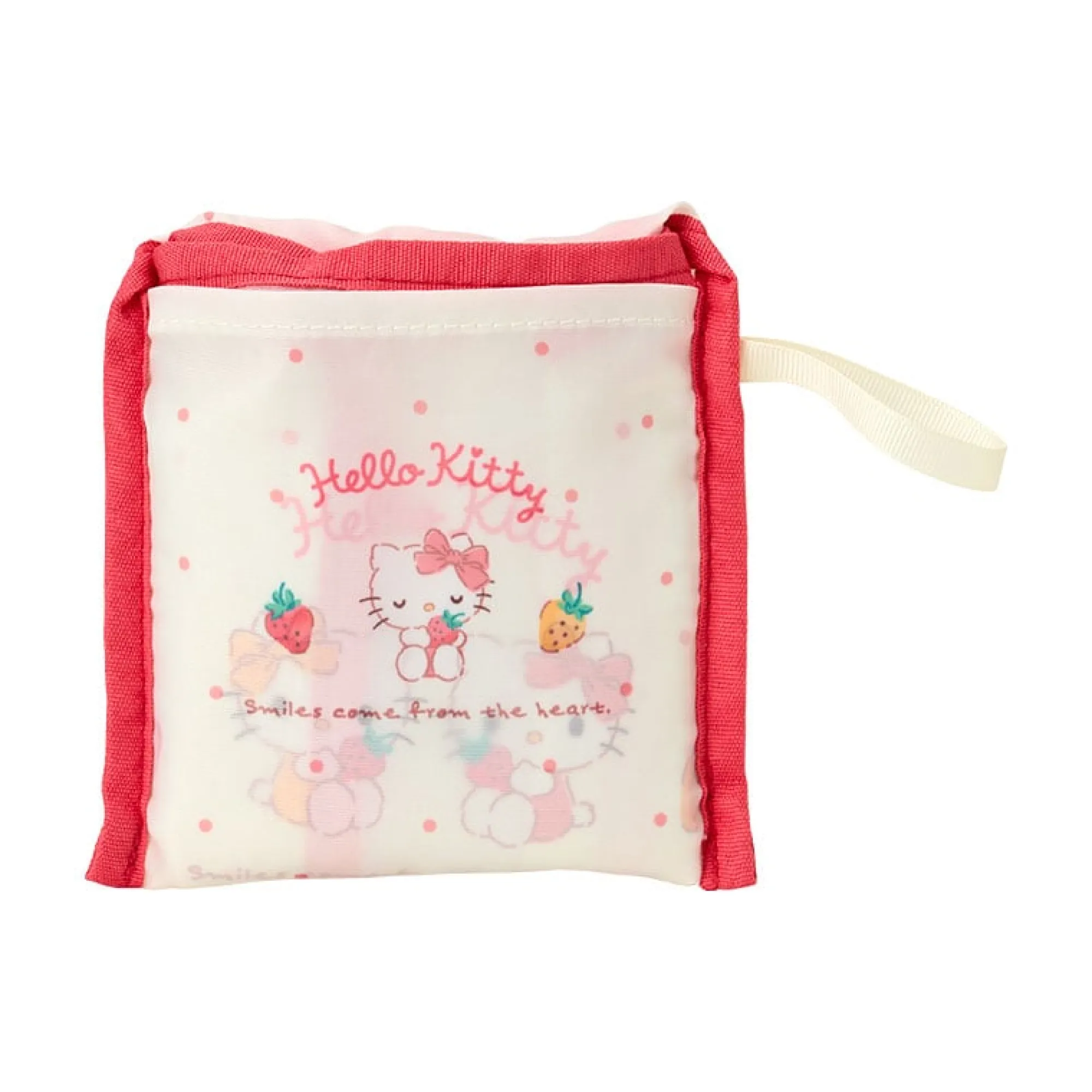 Japan Original Hello Kitty Foldable Lunch Tote