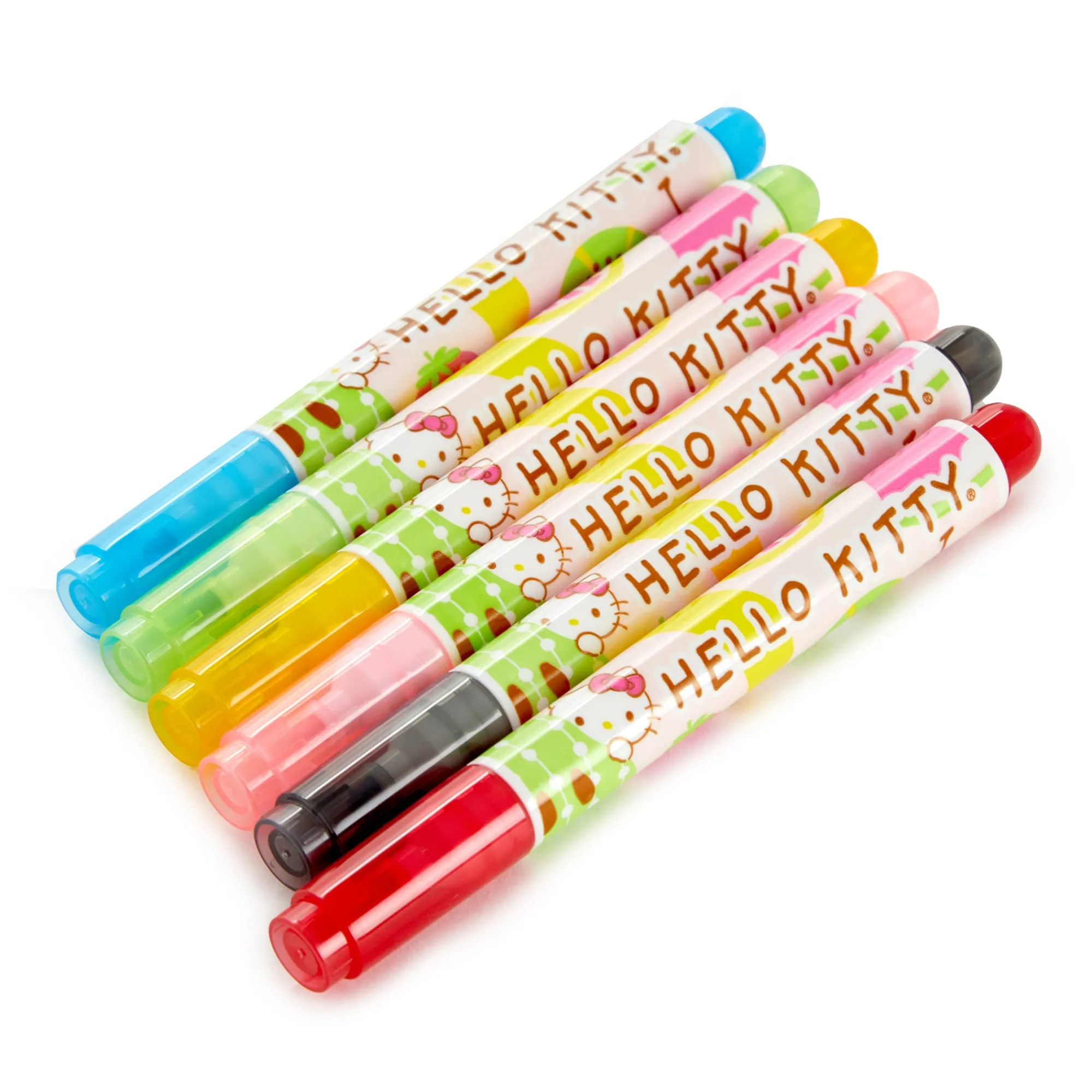 NAKAJIMA CORPORATION Hello Kitty Fruit Scented Marker Set
