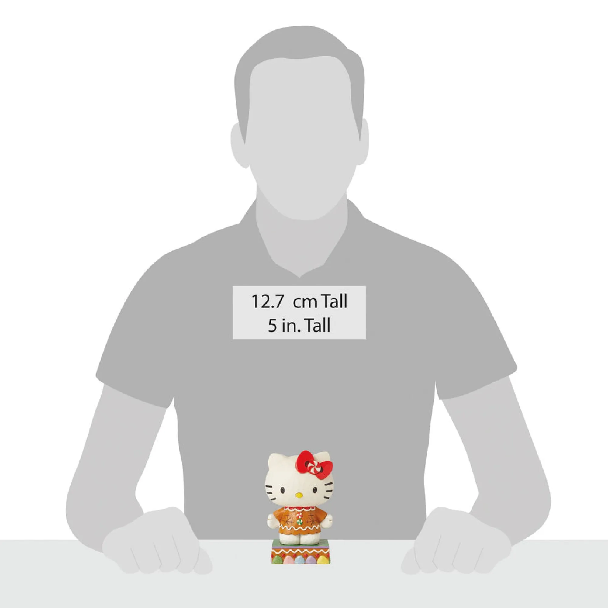 ENESCO LLC Hello Kitty Gingerbread Figurine (Jim Shore Sanrio Collection)