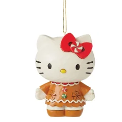 ENESCO LLC Hello Kitty Gingerbread Hanging Ornament (Jim Shore Sanrio Collection)