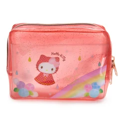 Global Original Hello Kitty Glitter Zipper Pouch (Rainy Days Series)