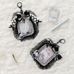 Japan Original Hello Kitty ID Badge Holder (Gothic Night Party Series)