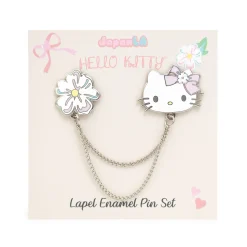 JapanLA Hello Kitty Floral Lapel Pin