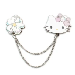 JapanLA Hello Kitty Floral Lapel Pin