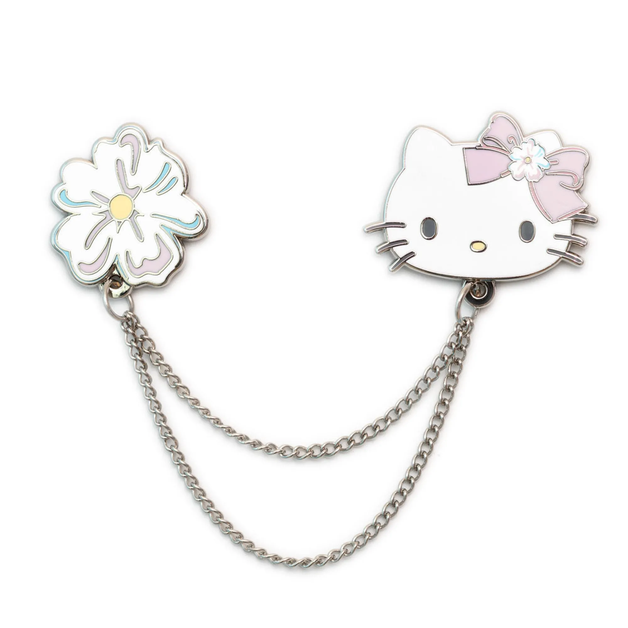 JapanLA Hello Kitty Floral Lapel Pin