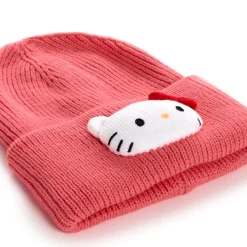 BIOWORLD Hello Kitty Knit Mascot Beanie