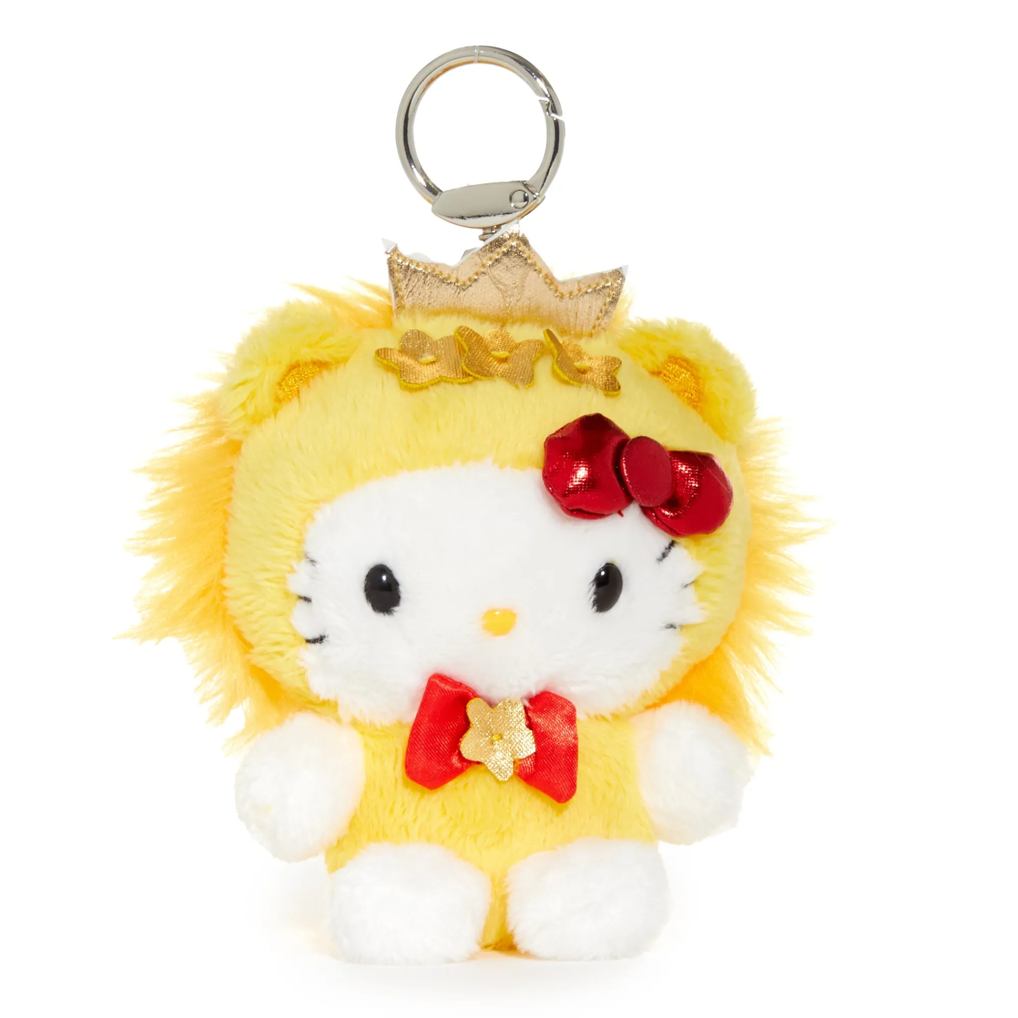 NAKAJIMA CORPORATION Hello Kitty Leo Plush Keychain Mascot (Zodiac Series)