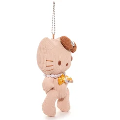NAKAJIMA CORPORATION Hello Kitty Mascot Jewel Plush (Brown)