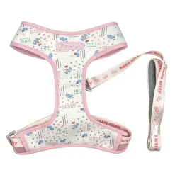 Global Original Hello Kitty Medium Pet Harness with Leash (Sanrio Pet Collection)