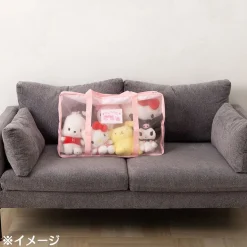 Japan Original Hello Kitty Mesh Storage Tote (Large)