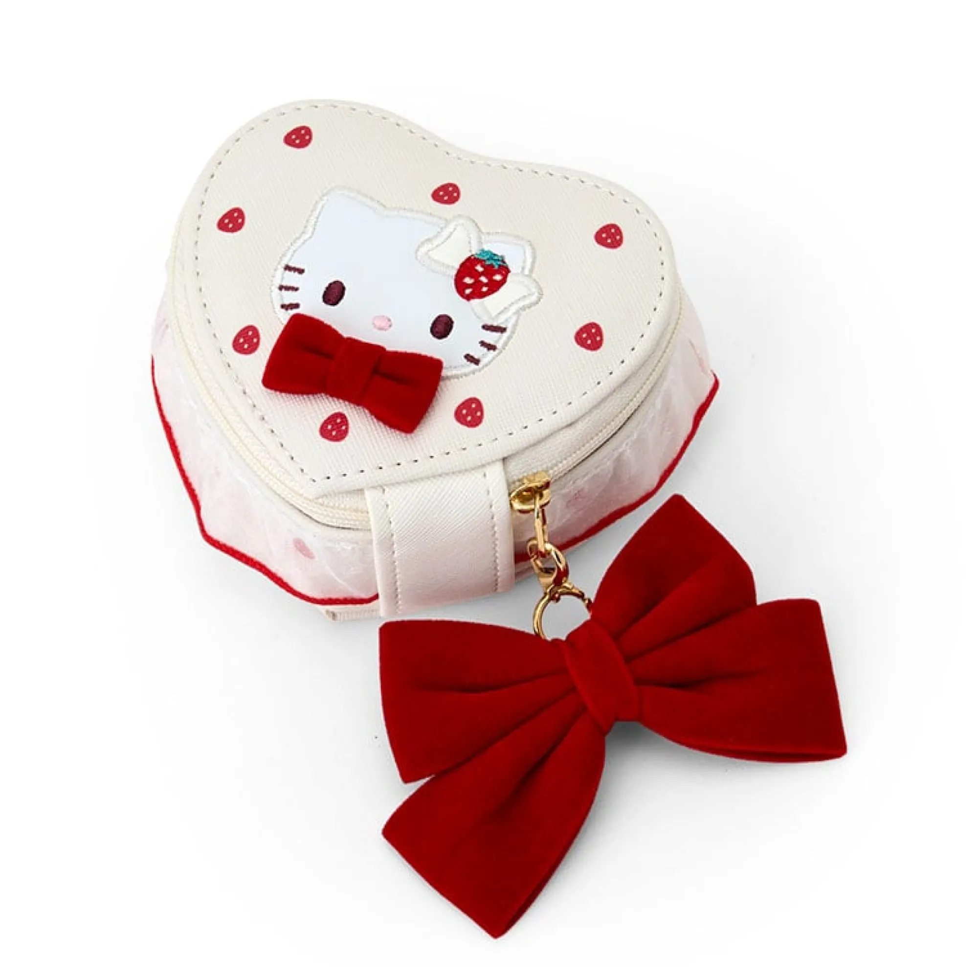 Japan Original Hello Kitty Mini Accessory Case (Sweet Shortcake Series)