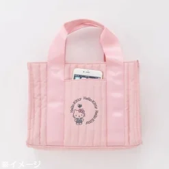 Japan Original Hello Kitty Mini Everyday Quilted Tote Bag