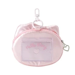 Japan Original Hello Kitty Mini ID Zip Pouch (Winter Snowsuit Series)