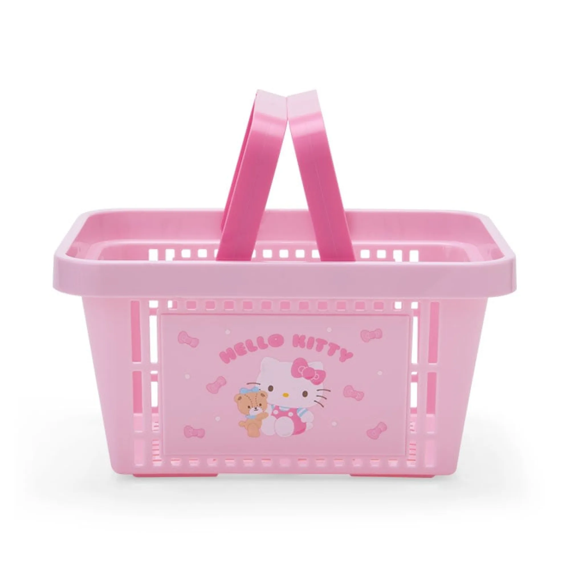 Japan Original Hello Kitty Mini Shopping Storage Basket