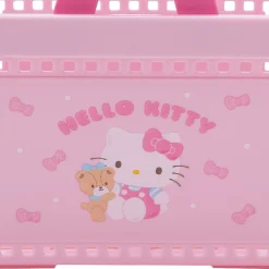 Japan Original Hello Kitty Mini Shopping Storage Basket