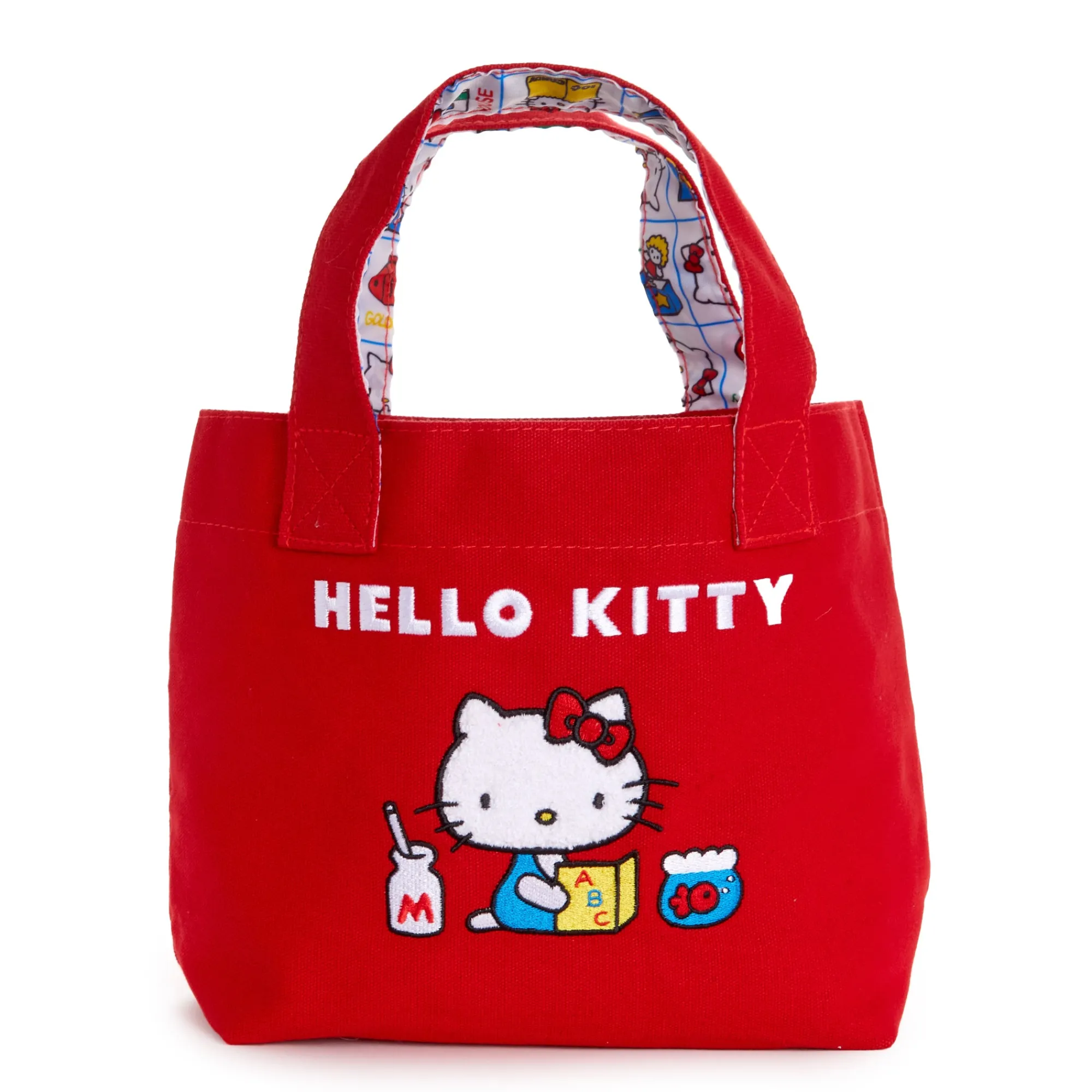 NAKAJIMA CORPORATION Hello Kitty Mini Tote Bag (Red Classic Series)