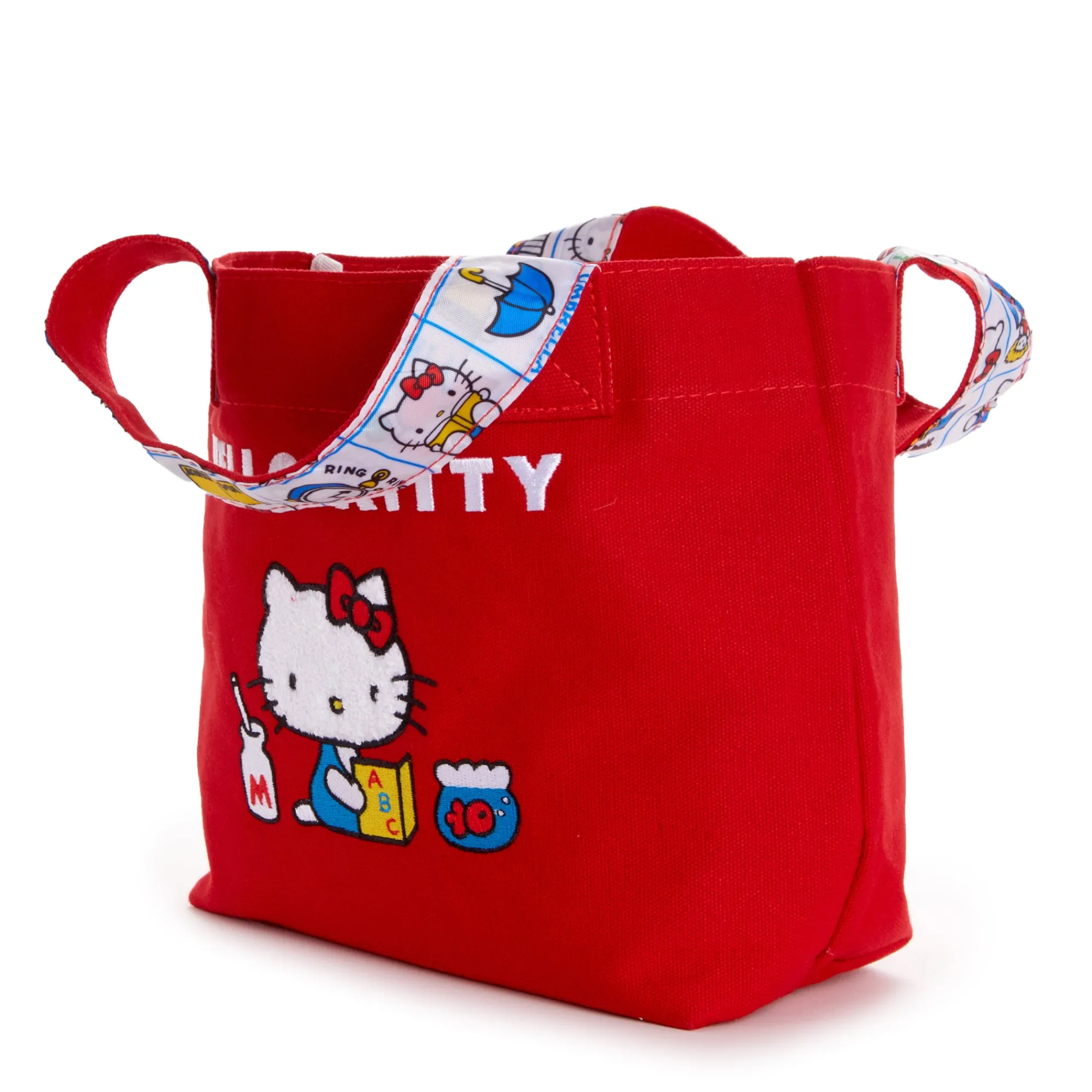 NAKAJIMA CORPORATION Hello Kitty Mini Tote Bag (Red Classic Series)