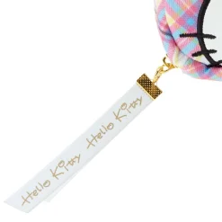 Japan Original Hello Kitty Mini Zipper Pouch (Hello Kitty Dress Tartan Series)