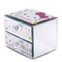 JACMEL JEWELRY INC Hello Kitty Mirrored Compact Jewelry Box