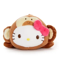 NAKAJIMA CORPORATION Hello Kitty Monkey Mini Pouch (Tropical Animal Series)