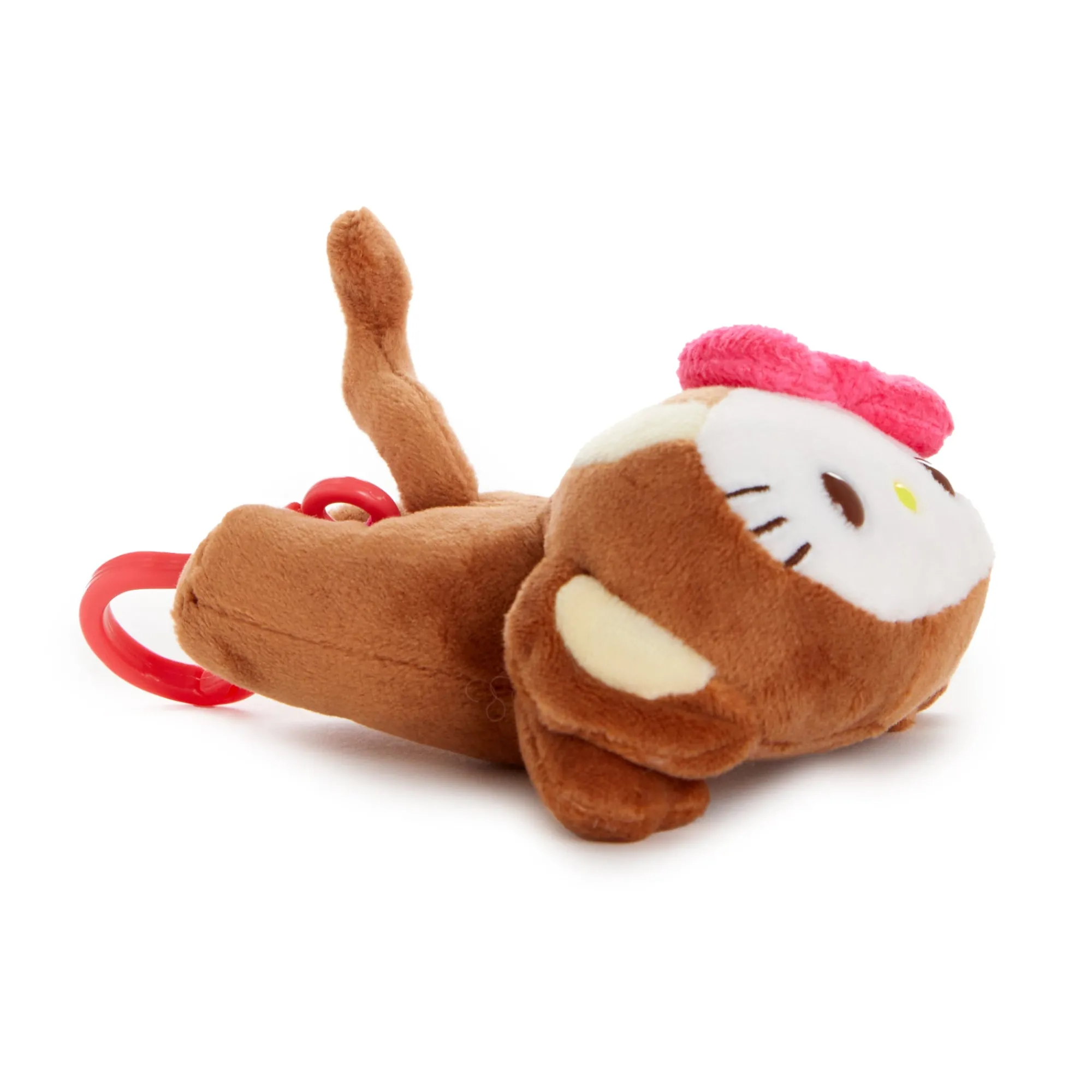 NAKAJIMA CORPORATION Hello Kitty Monkey Plush Mascot Clip (Tropical Animal Series)