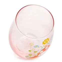 Silver Buffalo LLC Hello Kitty Mushroom Glass Tumbler