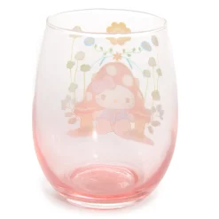 Silver Buffalo LLC Hello Kitty Mushroom Glass Tumbler