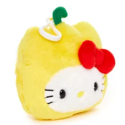 NAKAJIMA CORPORATION Hello Kitty Pepper Plush Mascot Clip (Fruit & Veggie Series)