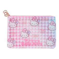 Japan Original Hello Kitty 2-Piece Pouch Set 50th Anniv. (Fashionable Ribbons Series)