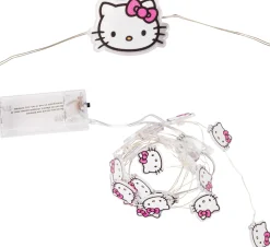 Silver Buffalo Hello Kitty Pink Bow 20ct LED String Lights