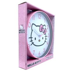 ACCUTIME WATCH CORP Hello Kitty Pink Classic Wall Clock