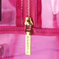 BIOWORLD Hello Kitty Pink Clear Mini Backpack