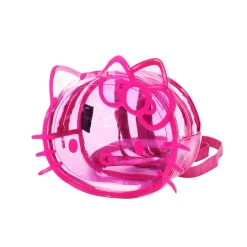BIOWORLD Hello Kitty Pink Clear Mini Backpack
