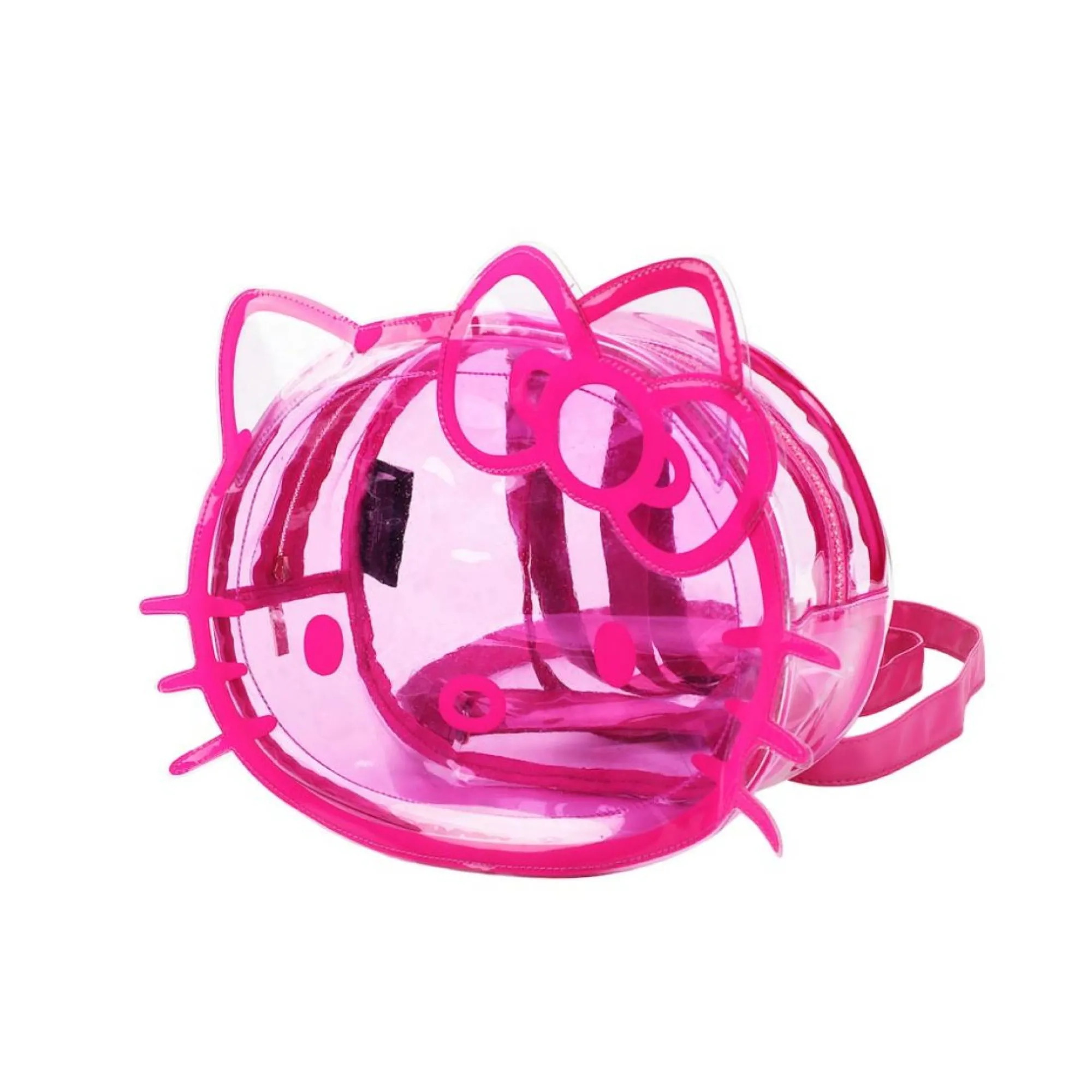 BIOWORLD Hello Kitty Pink Clear Mini Backpack