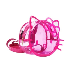 BIOWORLD Hello Kitty Pink Clear Mini Backpack