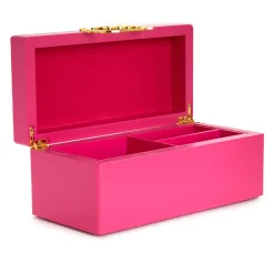 JACMEL JEWELRY INC Hello Kitty Pink Lacquered Jewelry Box Organizer