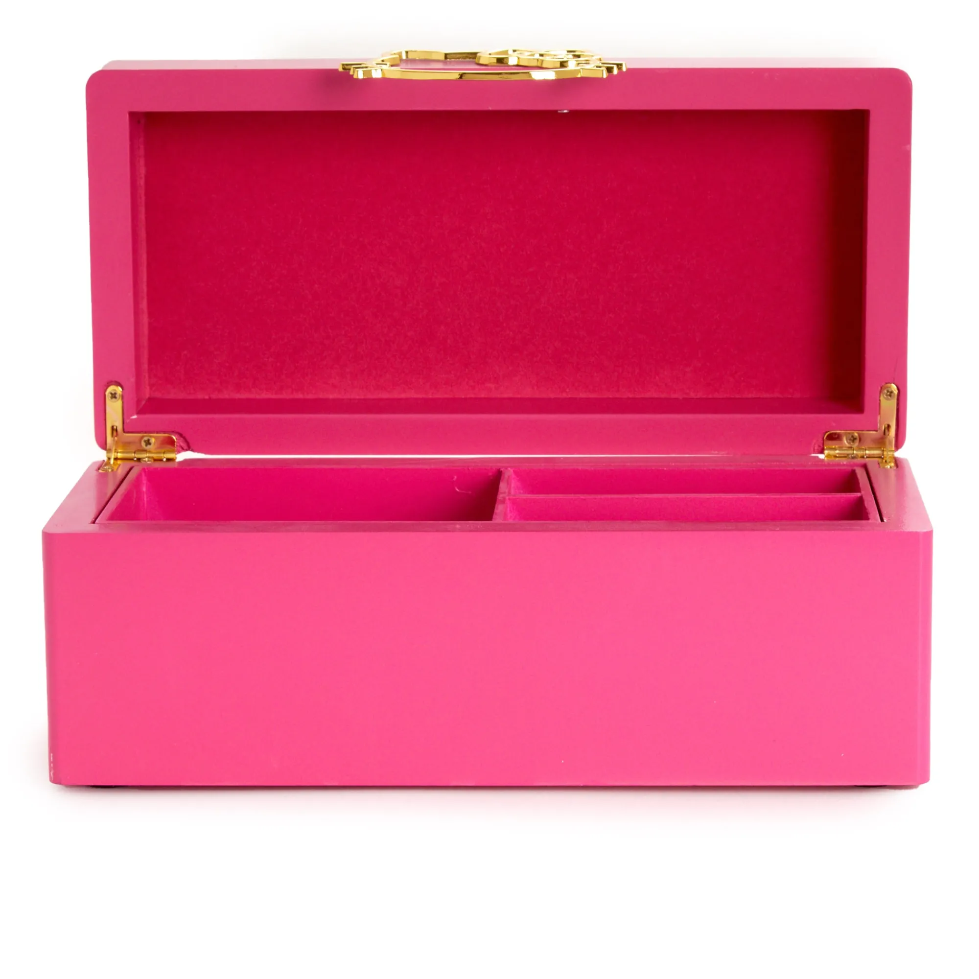 JACMEL JEWELRY INC Hello Kitty Pink Lacquered Jewelry Box Organizer